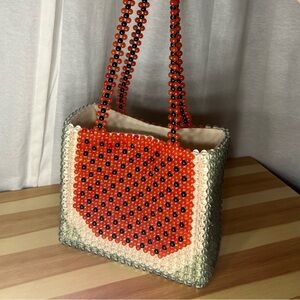 Cynthia Rowley Watermelon Beaded Bag